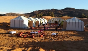 Desert camp merzouga morocco